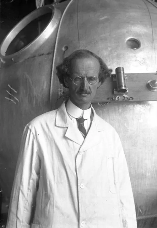 1884年 - オーギュスト・ピカール、物理学者（+ 1962年）