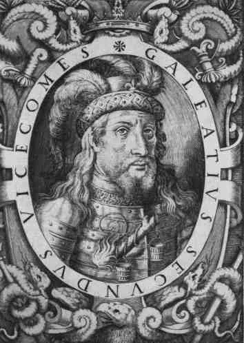 1378年 - ガレアッツォ2世・ヴィスコンティ、ミラノの僭主(* 1321年)