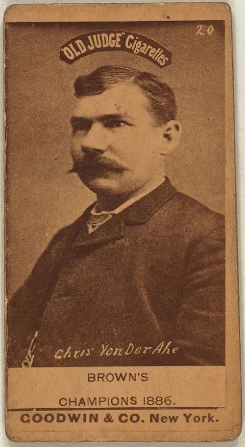 1851年 - クリス・フォン・デア・アーエ、メジャーリーグ監督、オーナー(+ 1913年)