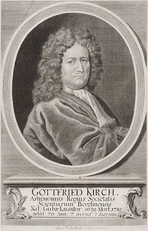 1710年 - ゴットフリート・キルヒ、天文学者（* 1639年）
