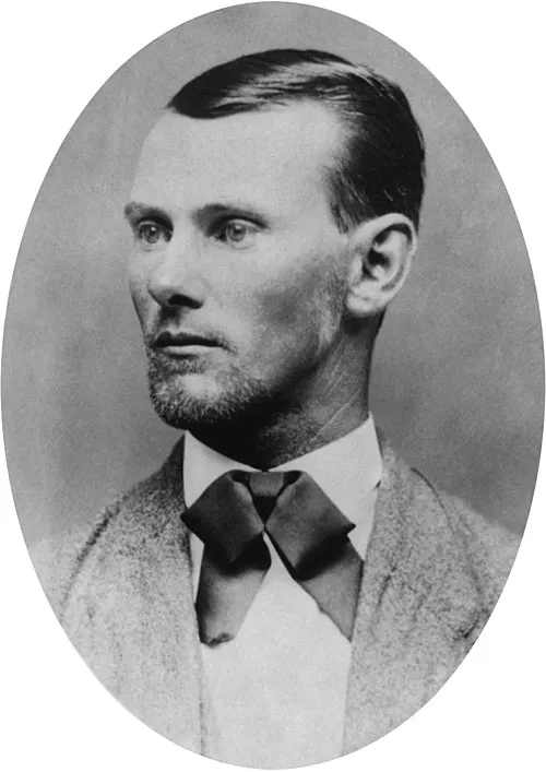 1882年 - ジェシー・ジェイムズ、西部開拓時代のガンマン、アウトロー(* 1847年)