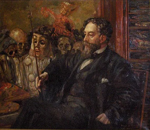 1949年 - ジェームズ・アンソール、画家（* 1860年）