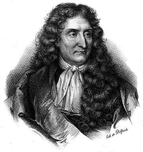 1621年 - ジャン・ド・ラ・フォンテーヌ、詩人（+ 1695年）