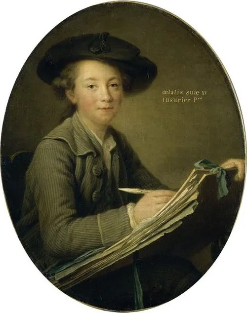 1788年 - ジャン＝ジェルマン・ドルーエ、画家（* 1763年）