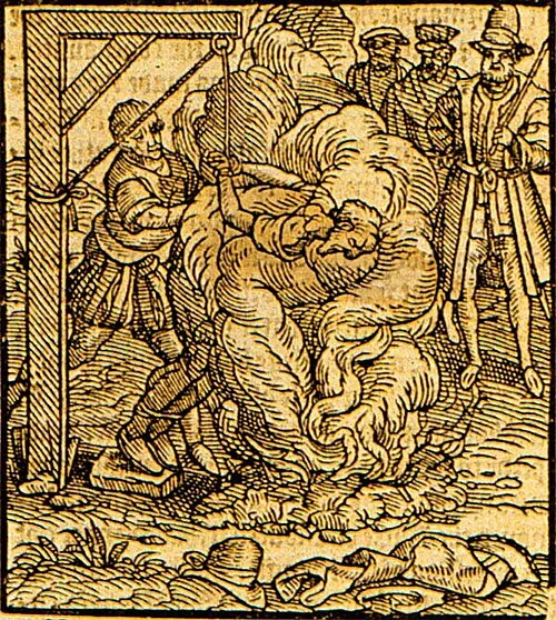 1417年 - ジョン・オールドカースル、ロラード派の殉教者(* 1378年)