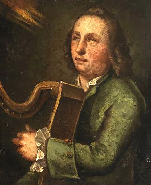 1738年 - ターロック・オキャロラン、ハープ奏者（* 1670年）