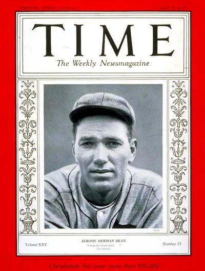 1910年 - ディジー・ディーン、元プロ野球選手（+ 1974年）