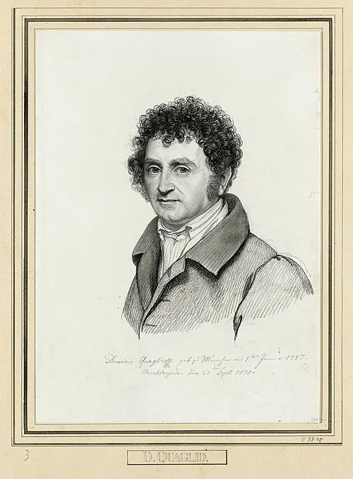 1837年 - ドメニコ・クアーリョ、画家（* 1787年）