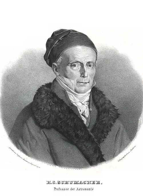 1850年 - ハインリッヒ・シューマッハ、天文学者(* 1780年)