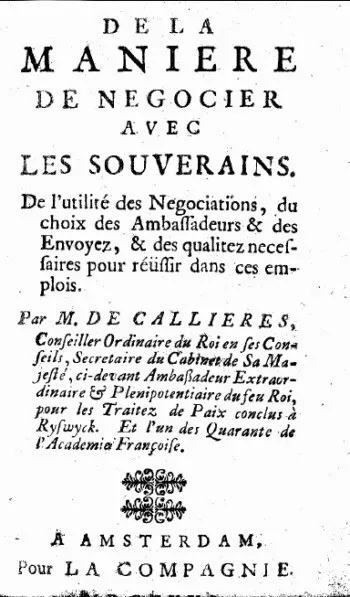 1645年 - フランソワ・ド・カリエール、外交官（+ 1717年）