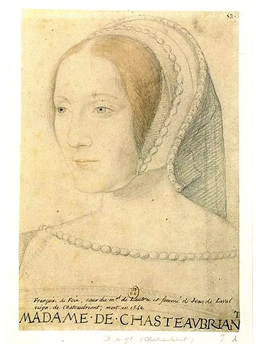 1537年 - フランソワーズ・ド・フォワ、フランス王フランソワ1世の愛妾(* 1495年)