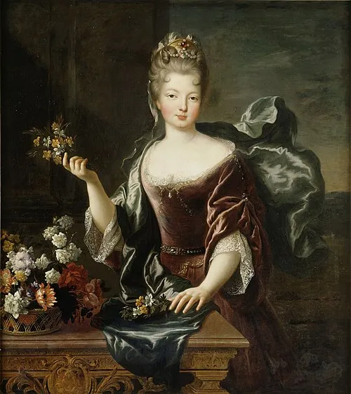 1677年 - フランソワーズ・マリー・ド・ブルボン、オルレアン公フィリップ2世の妻（+ 1749年）