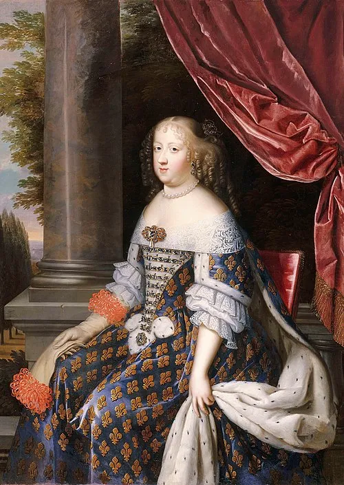 1683年 - マリー・テレーズ・ドートリッシュ、フランス王ルイ14世王妃（* 1638年）
