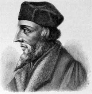 1415年 - ヤン・フス、宗教改革者（* 1369年）
