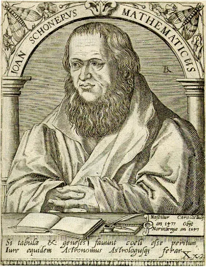 1547年 - ヨハネス・シェーナー、天文学者、地図製作者(* 1477年)