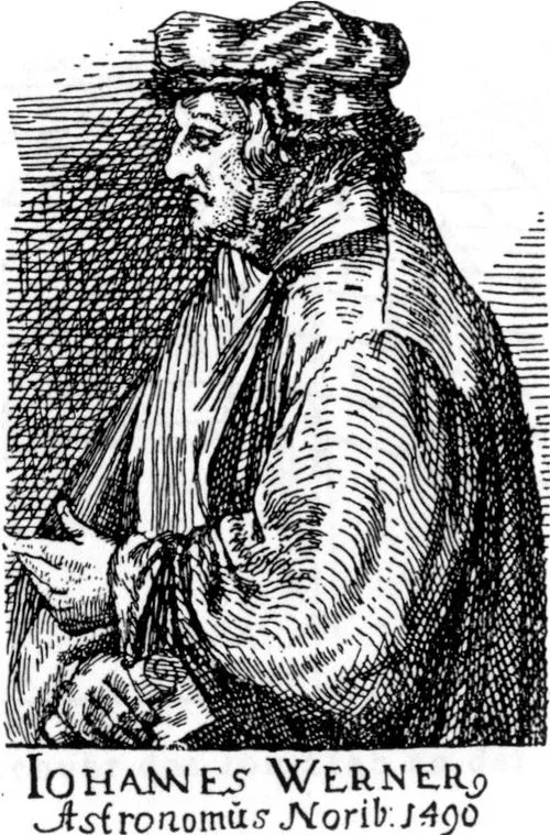 1468年 - ヨハネス・ヴェルナー、数学者、地理学者(+ 1522年)
