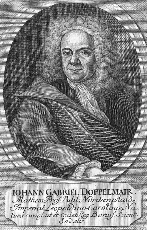 1750年 - ヨハン・ドッペルマイヤー、天文学者（* 1677年）