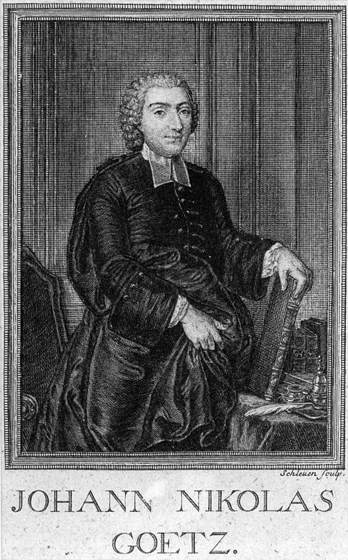 1781年 - ヨハン・ニコラウス・ゲッツ、詩人（* 1721年）
