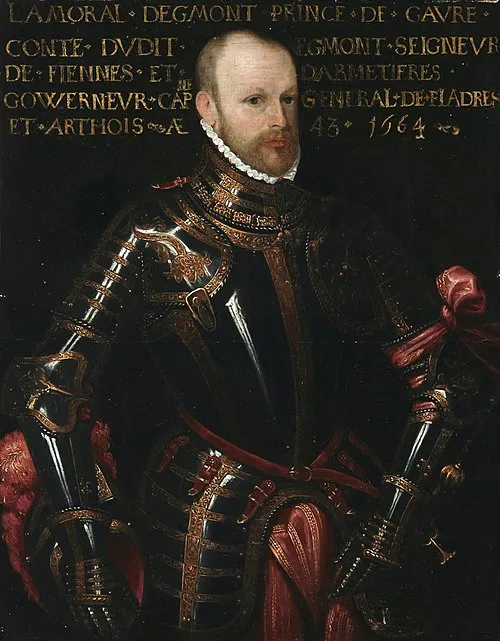 1522年 - ラモラール・ファン・エフモント、軍人、政治家 (+ 1568年)