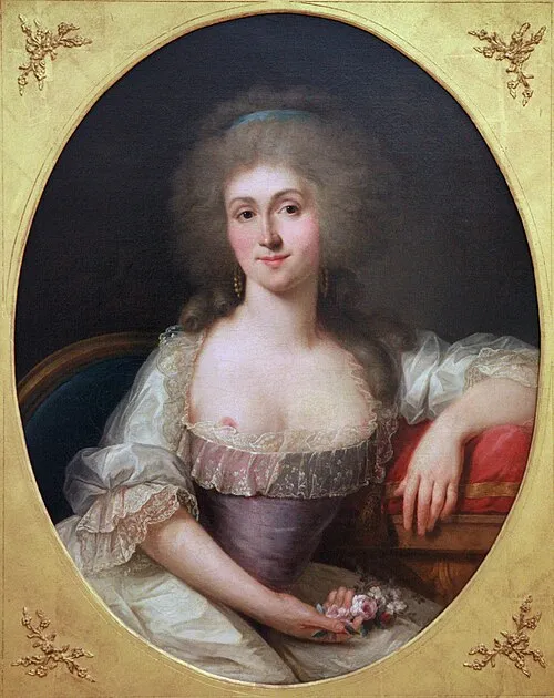 1749年 - ランバル公妃マリー・ルイーズ、マリー・アントワネットの女官長(+ 1792年)