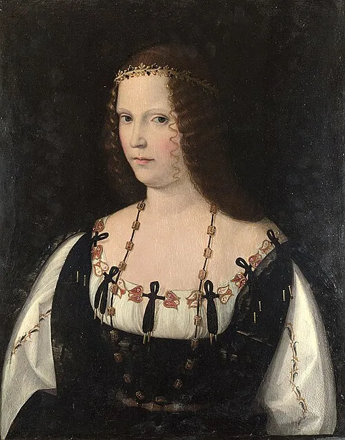 1480年 - ルクレツィア・ボルジア、フェラーラ公アルフォンソ1世の妃（+ 1519年）