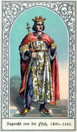 1352年 - ループレヒト (神聖ローマ皇帝)、ローマ王（ドイツ王、在位：1400年 - 1410年）、プファルツ選帝侯（+ 1410年）