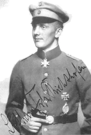 1922年 - ロタール・フォン・リヒトホーフェン、エース・パイロット(* 1894年)