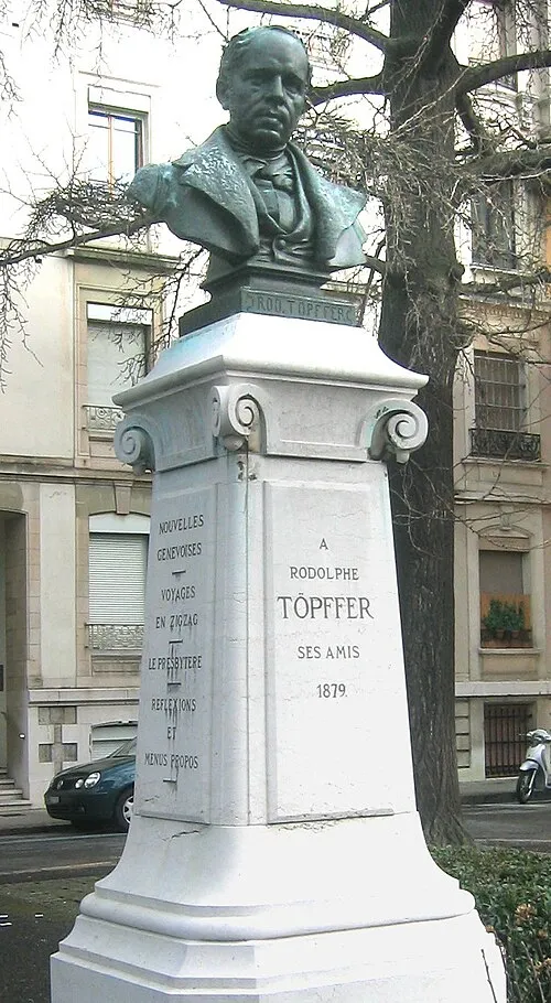 1799年 - ロドルフ・テプフェール、教育者、作家、風刺画家(+ 1846年)