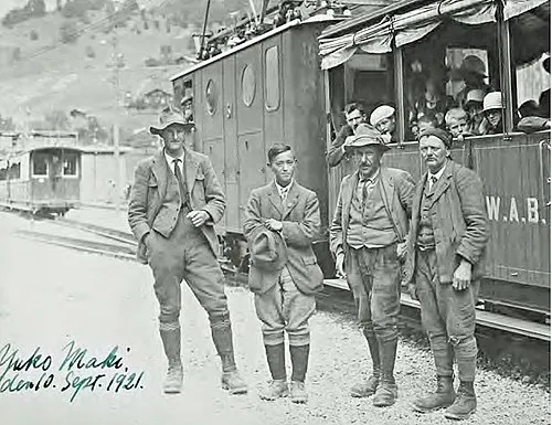 1894年 - 槇有恒、登山家（+ 1989年）