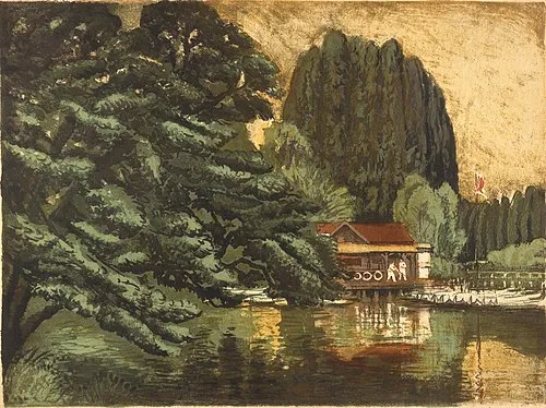 1956年 - 織田一磨、版画家(* 1882年)