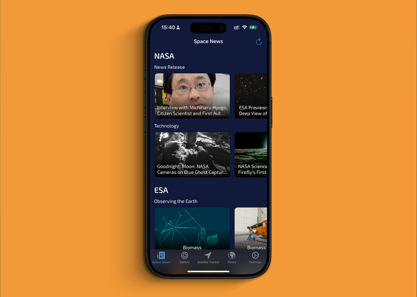 Stellar Horizon App Screenshot 2
