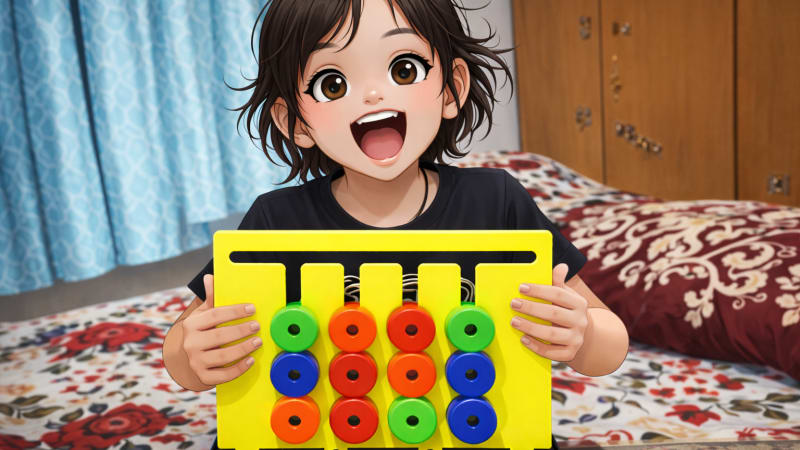 colour puzzle activity