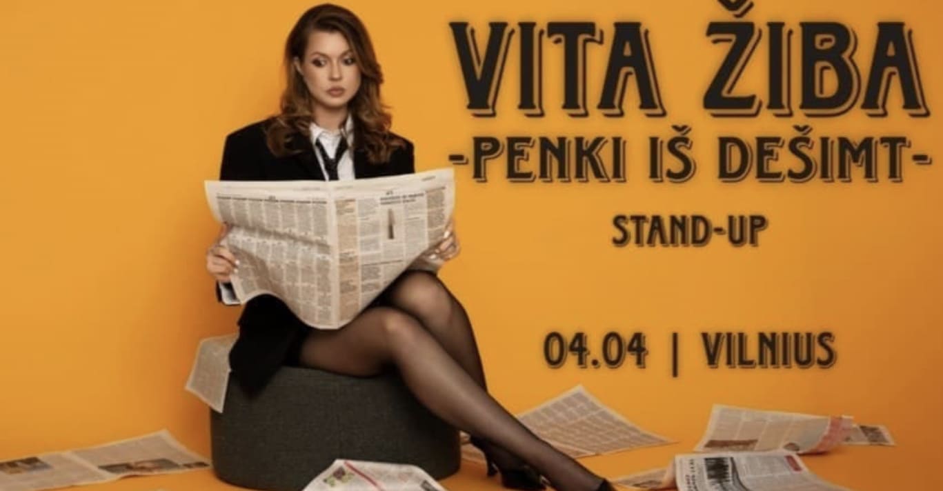 VITA ŽIBA STAND-UP "5 iš 10"