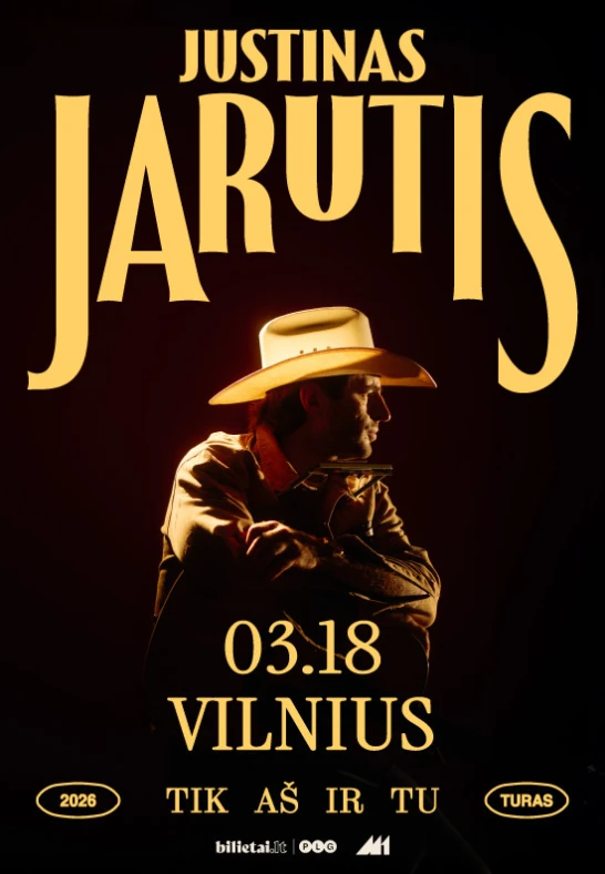 Justinas Jarutis ''TIK AŠ IR TU'' | Vilnius