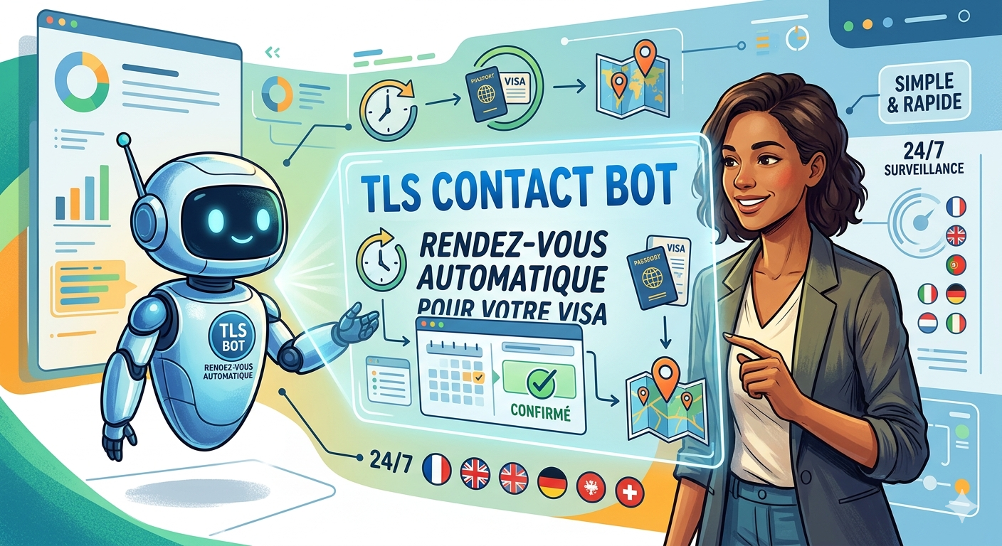 TLS Contact Bot : Rendez-vous Automatique pour Votre Visa