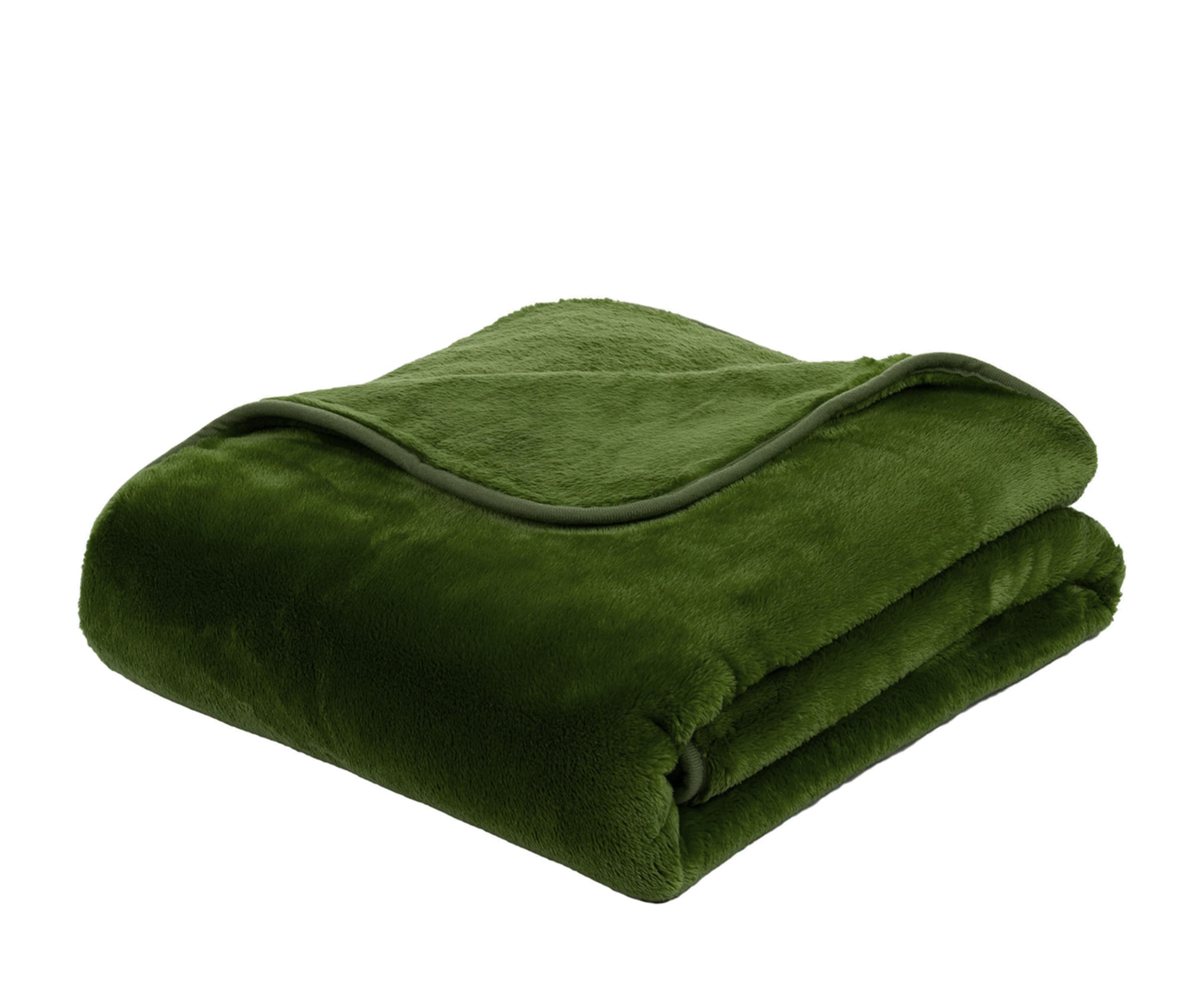 Plaids Premium 130x170 Cashmere Feeling vert foncé