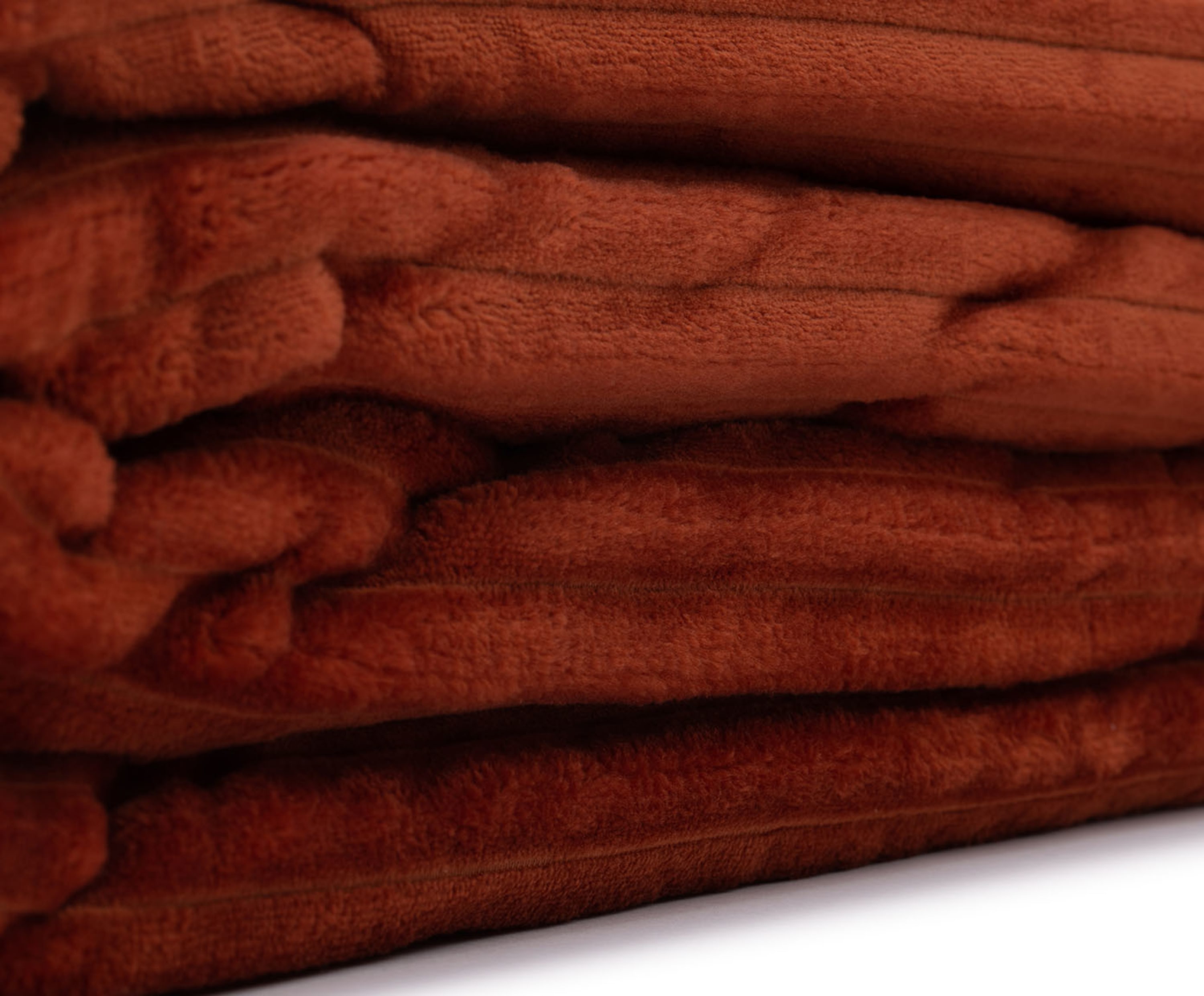 Kuscheldecken Cord Optik 150x200 zimt