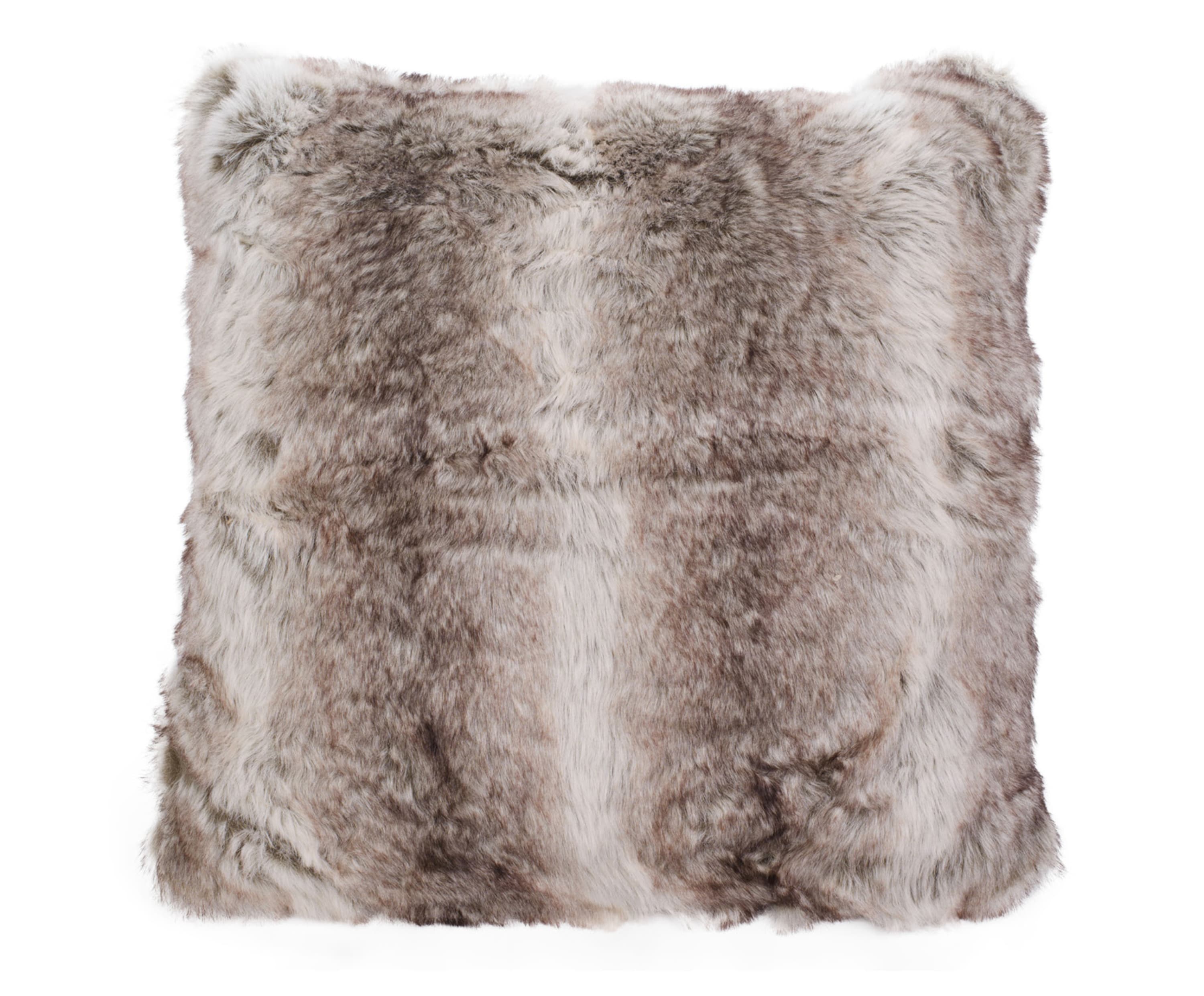 Kissen zu Kuscheldecke Felloptik 