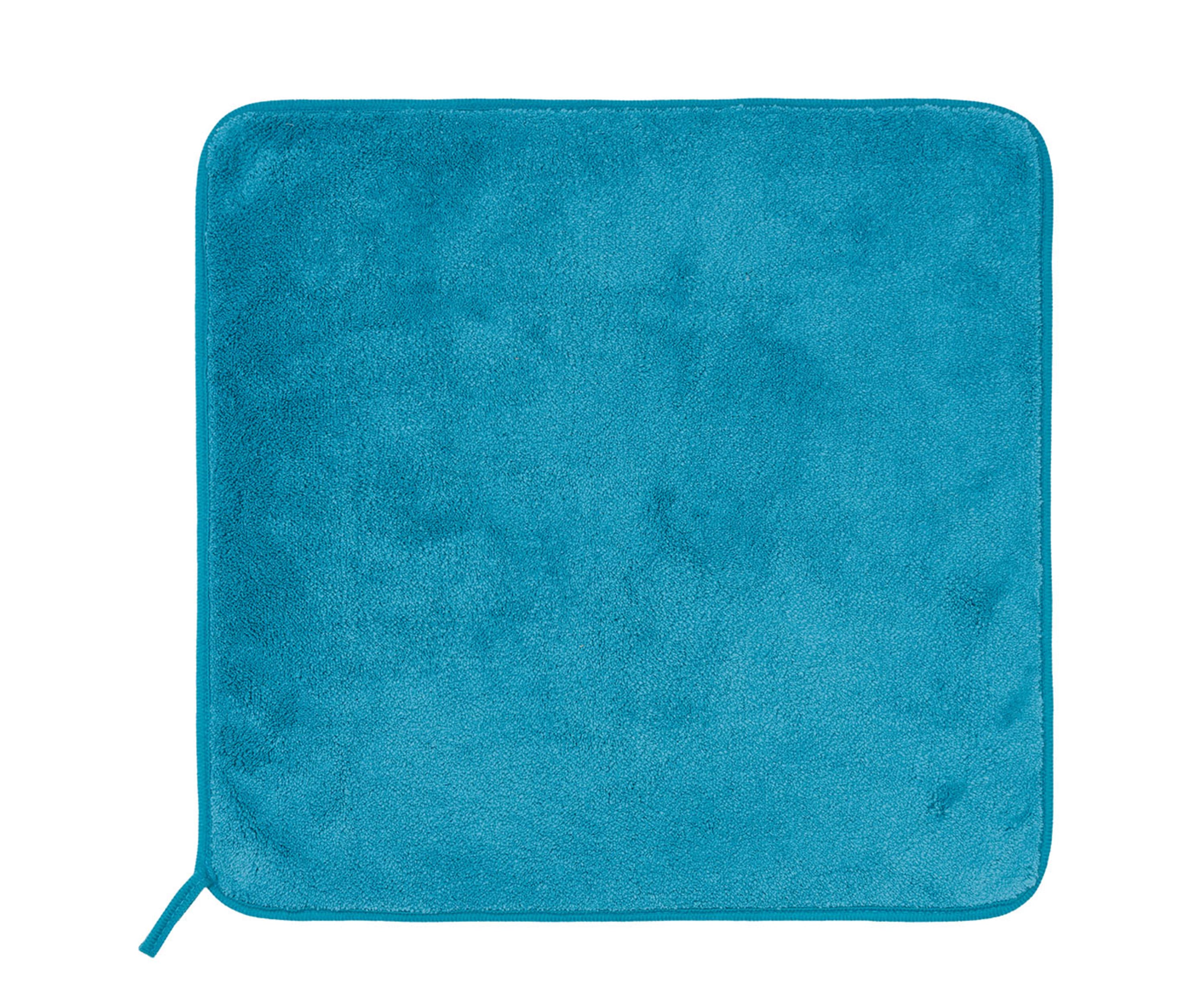 Poliertuch 40x40 lagune