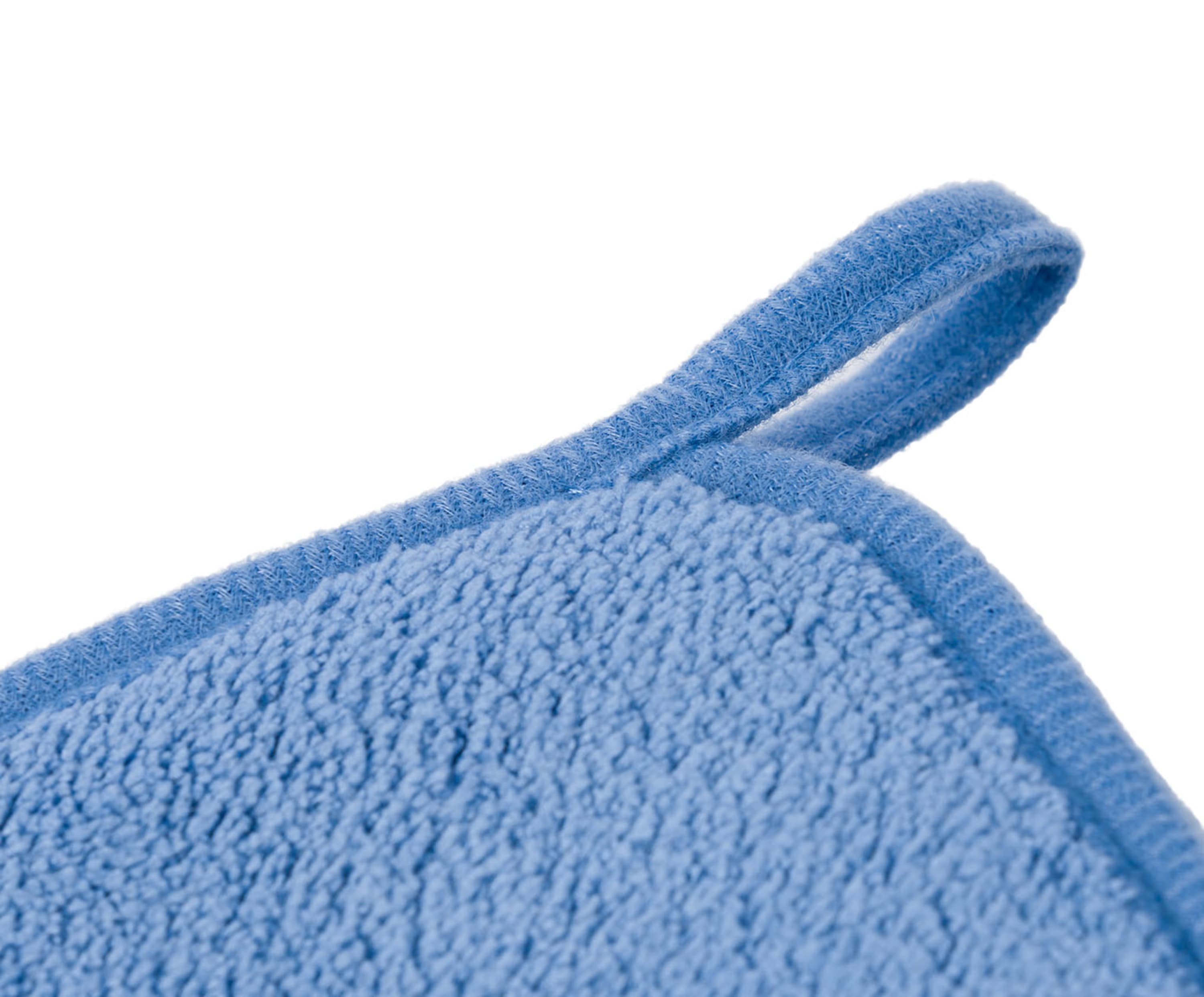 Poliertuch 40x40 hellblau