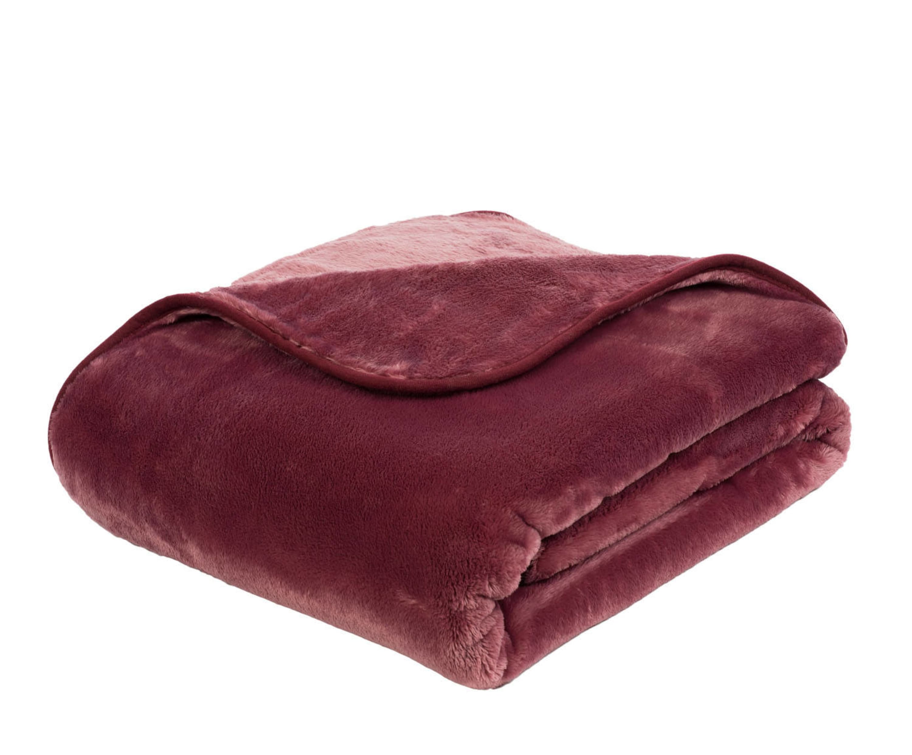 Kuscheldecken Premium Cashmere Feeling beere