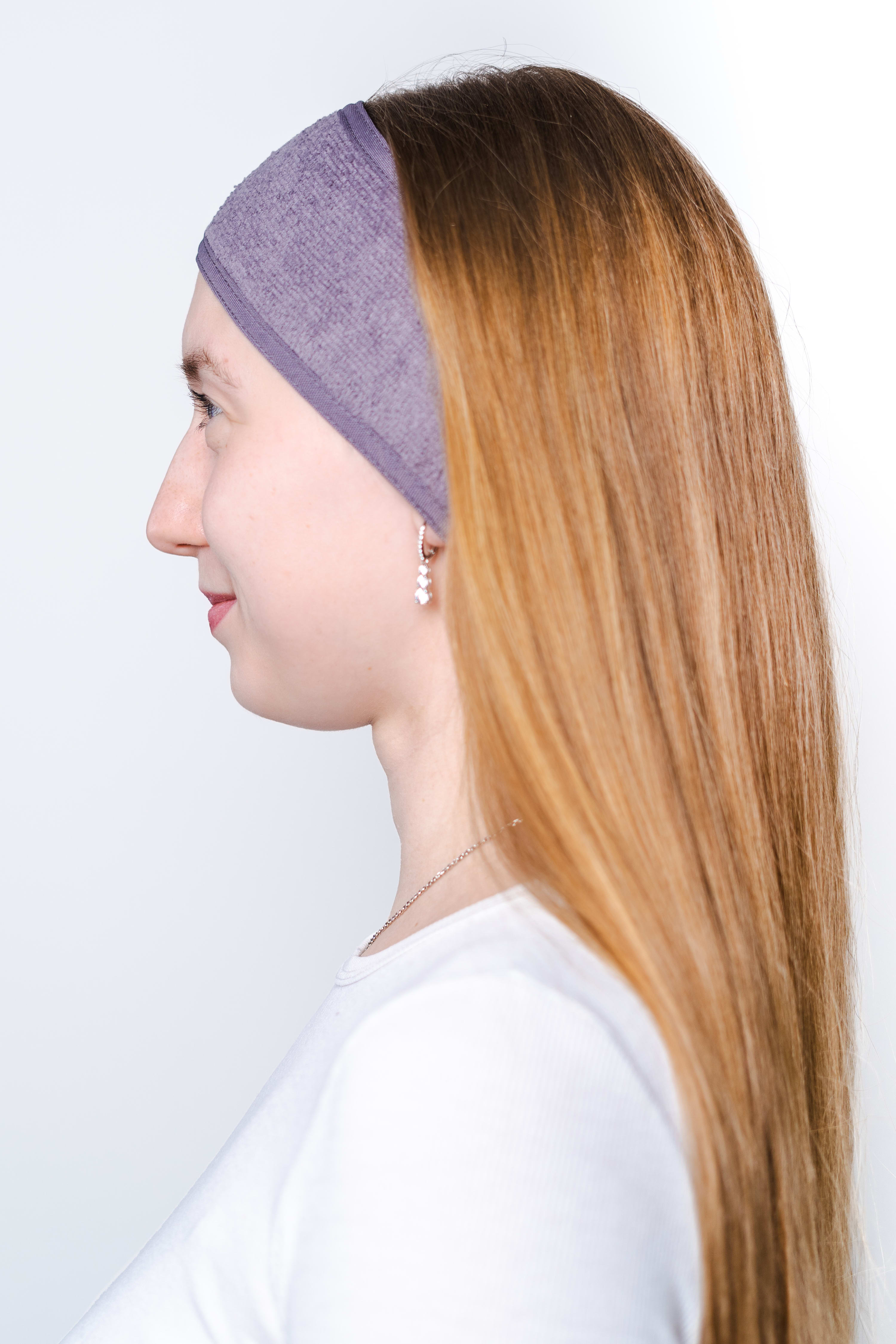 Kosmetikstirnband 7x73 grau