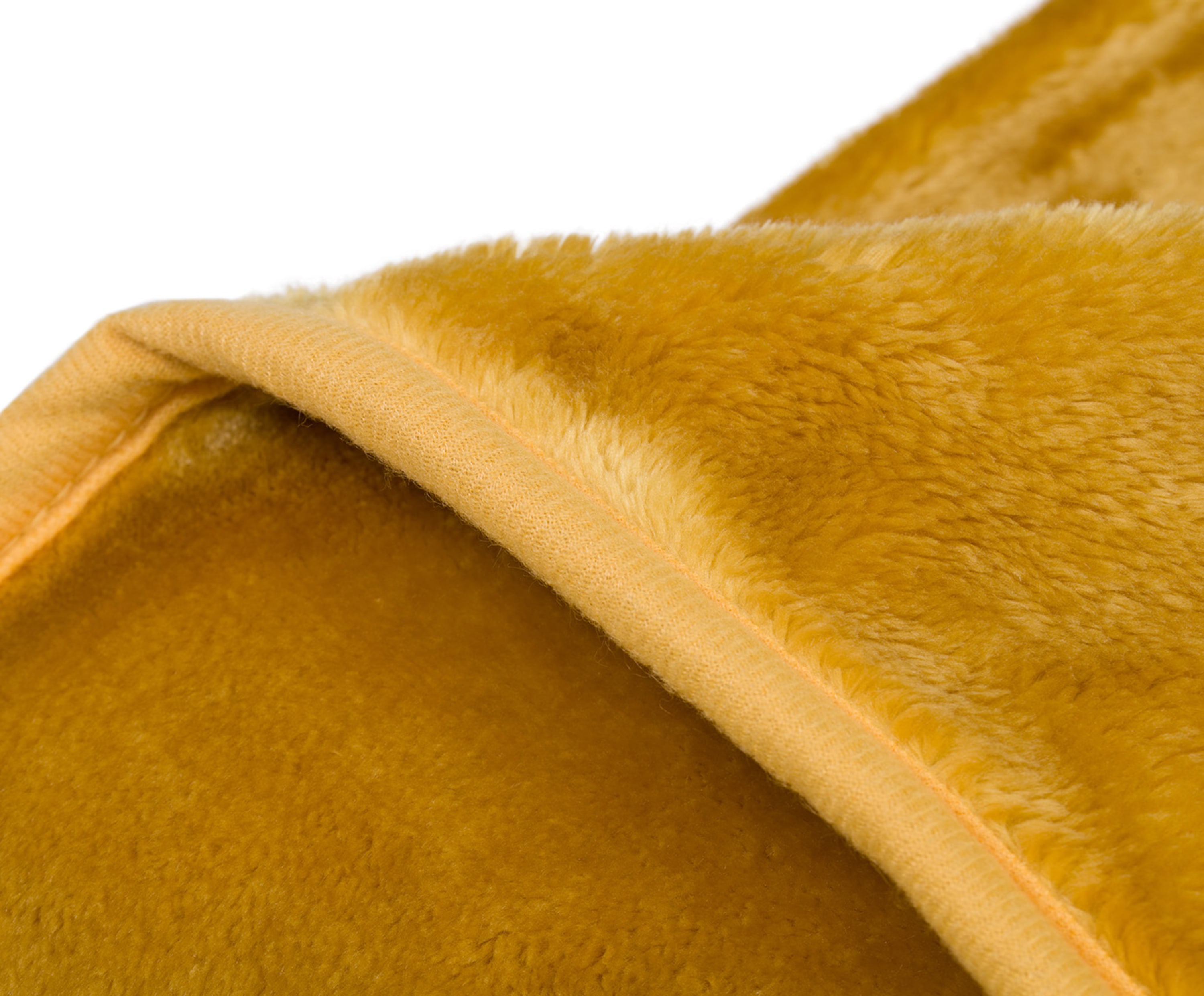 Kuscheldecken Premium Cashmere Feeling senf