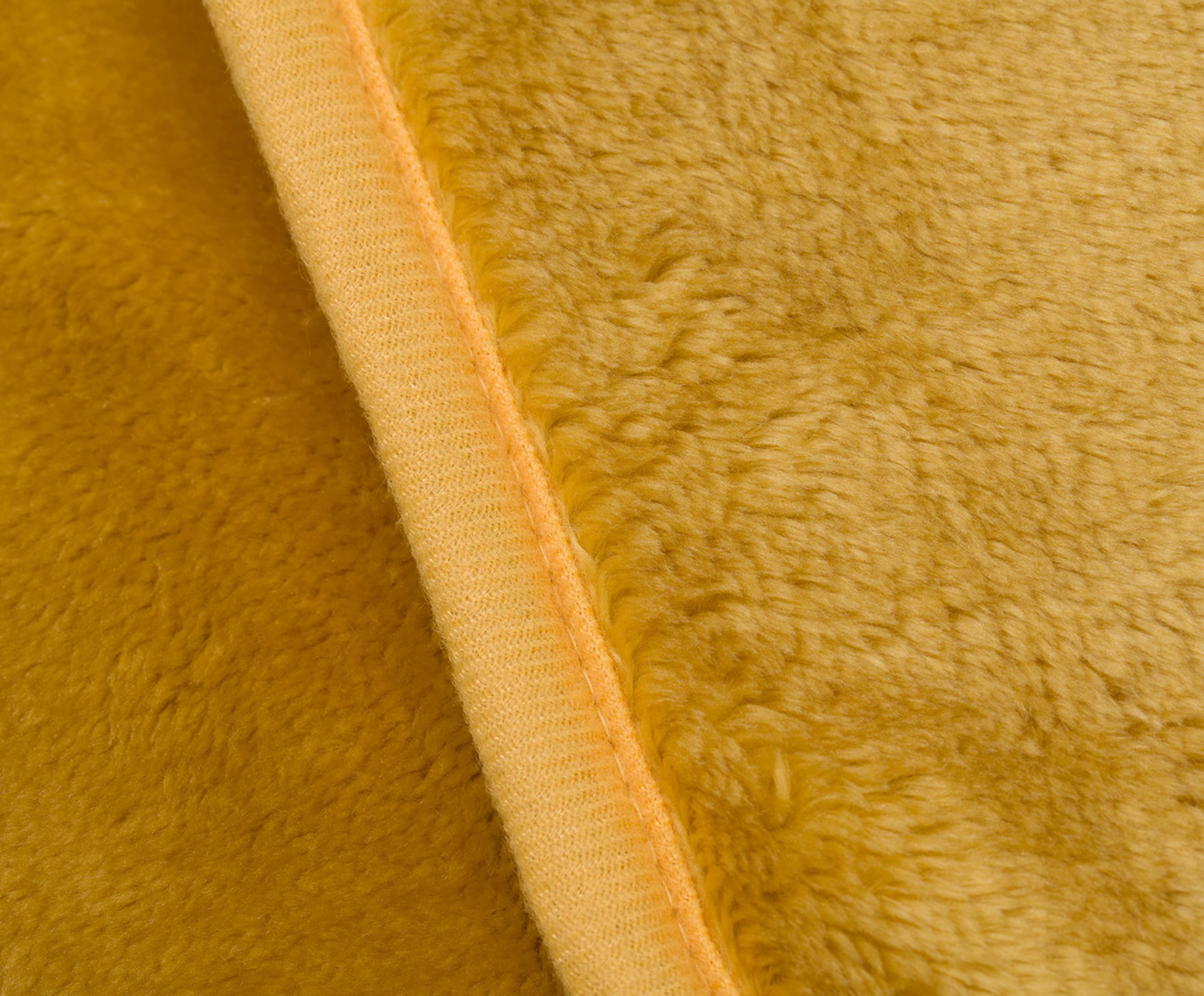 Kuscheldecken Premium Cashmere Feeling senf