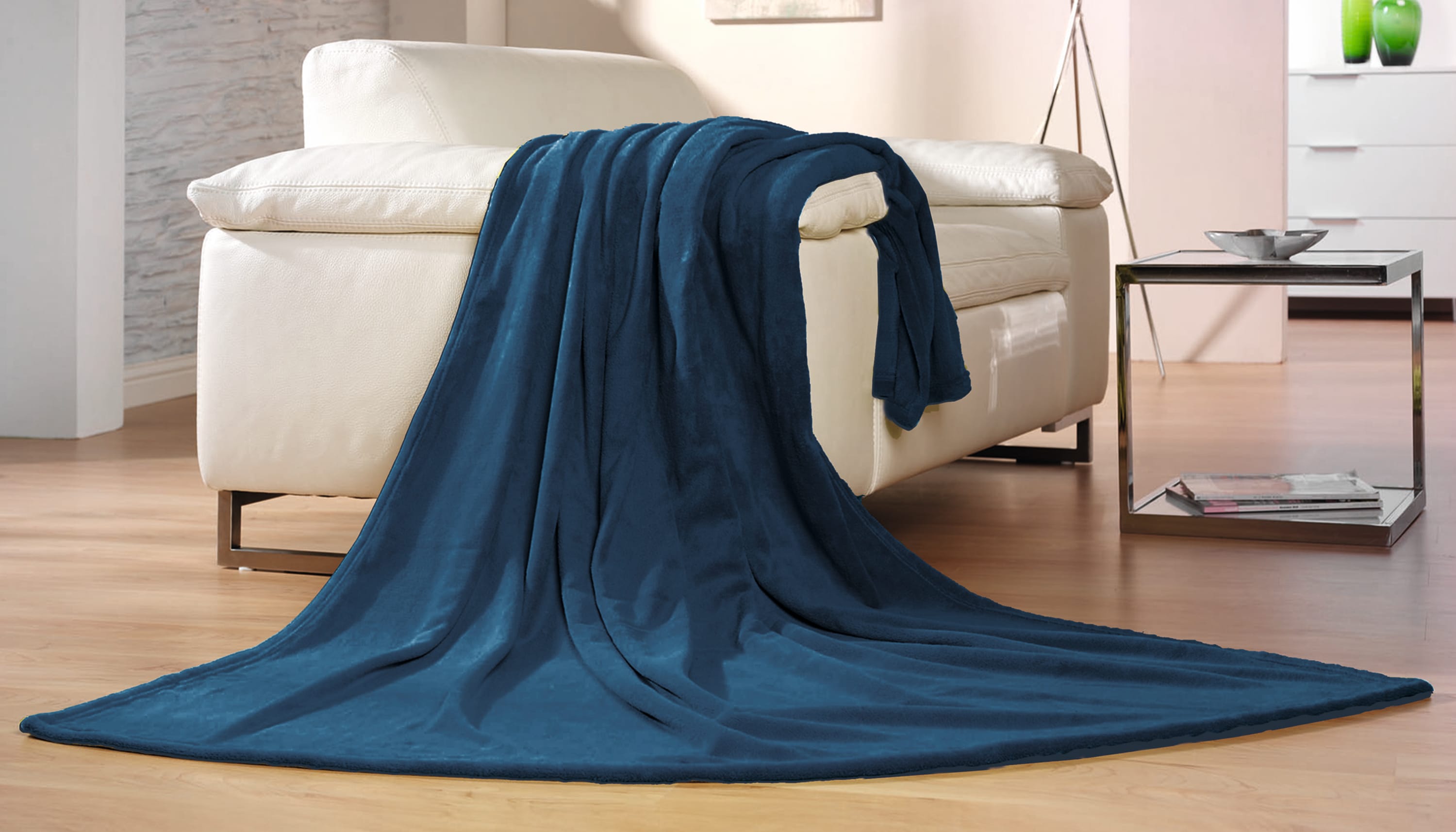 Kuscheldecken Premium marineblau Kuscheldecken Premium marineblau