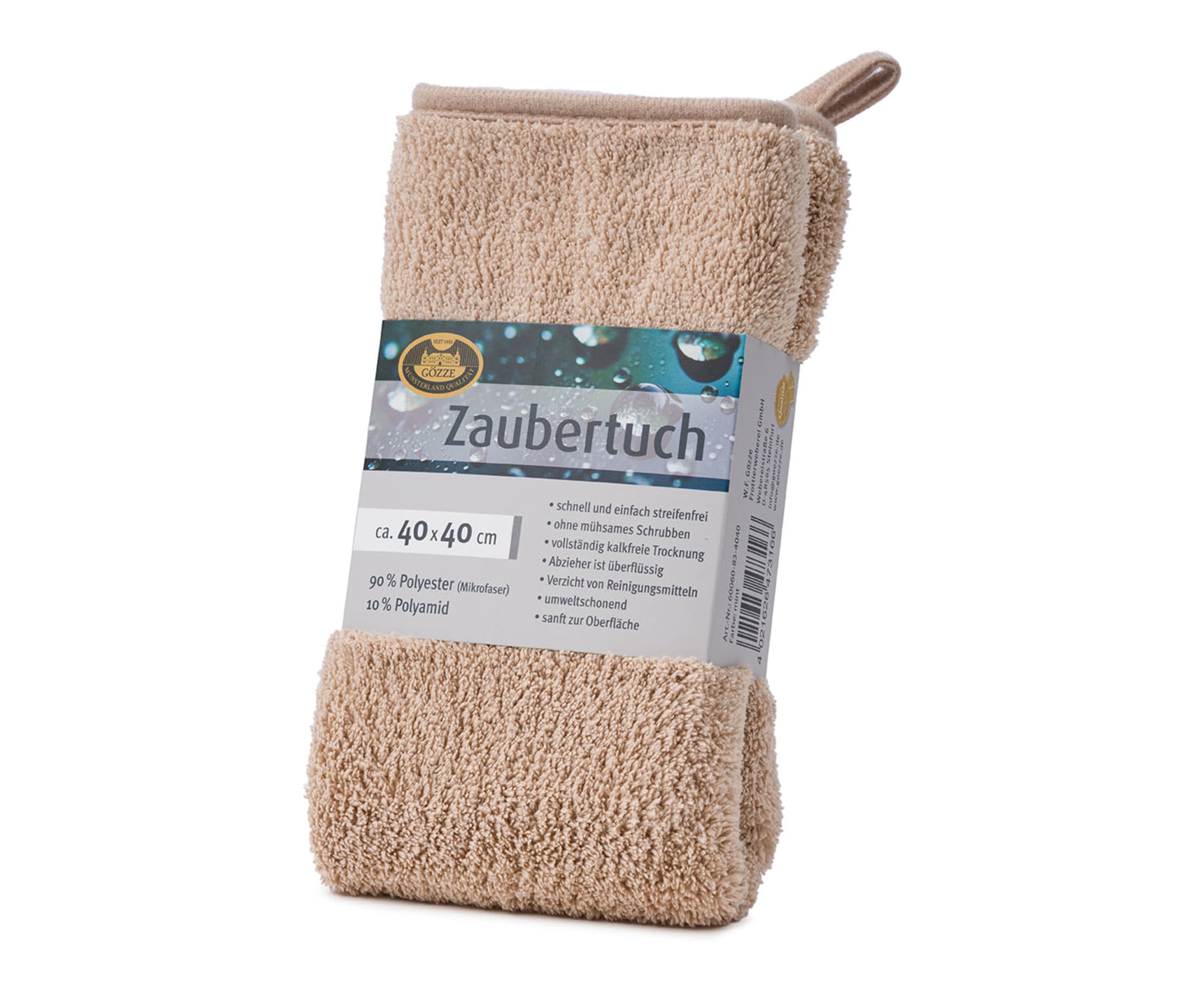 Poliertuch 40x40 sand