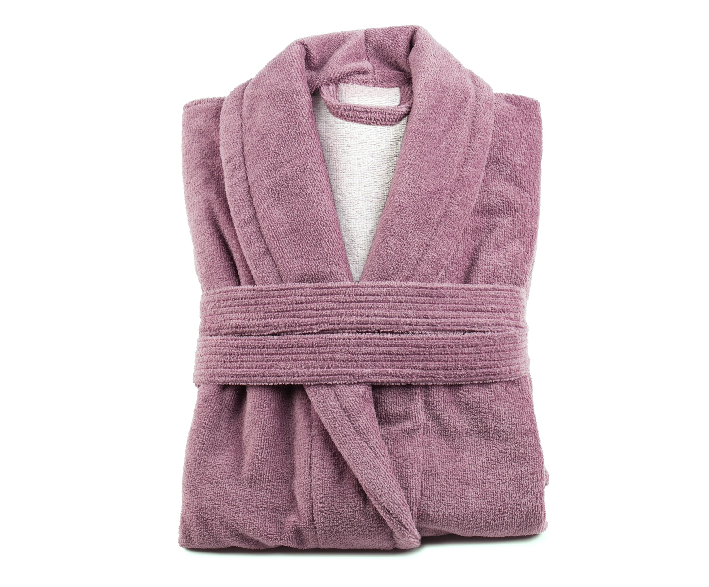 Bath Robes DUO-Soft Berry/Wool-white
