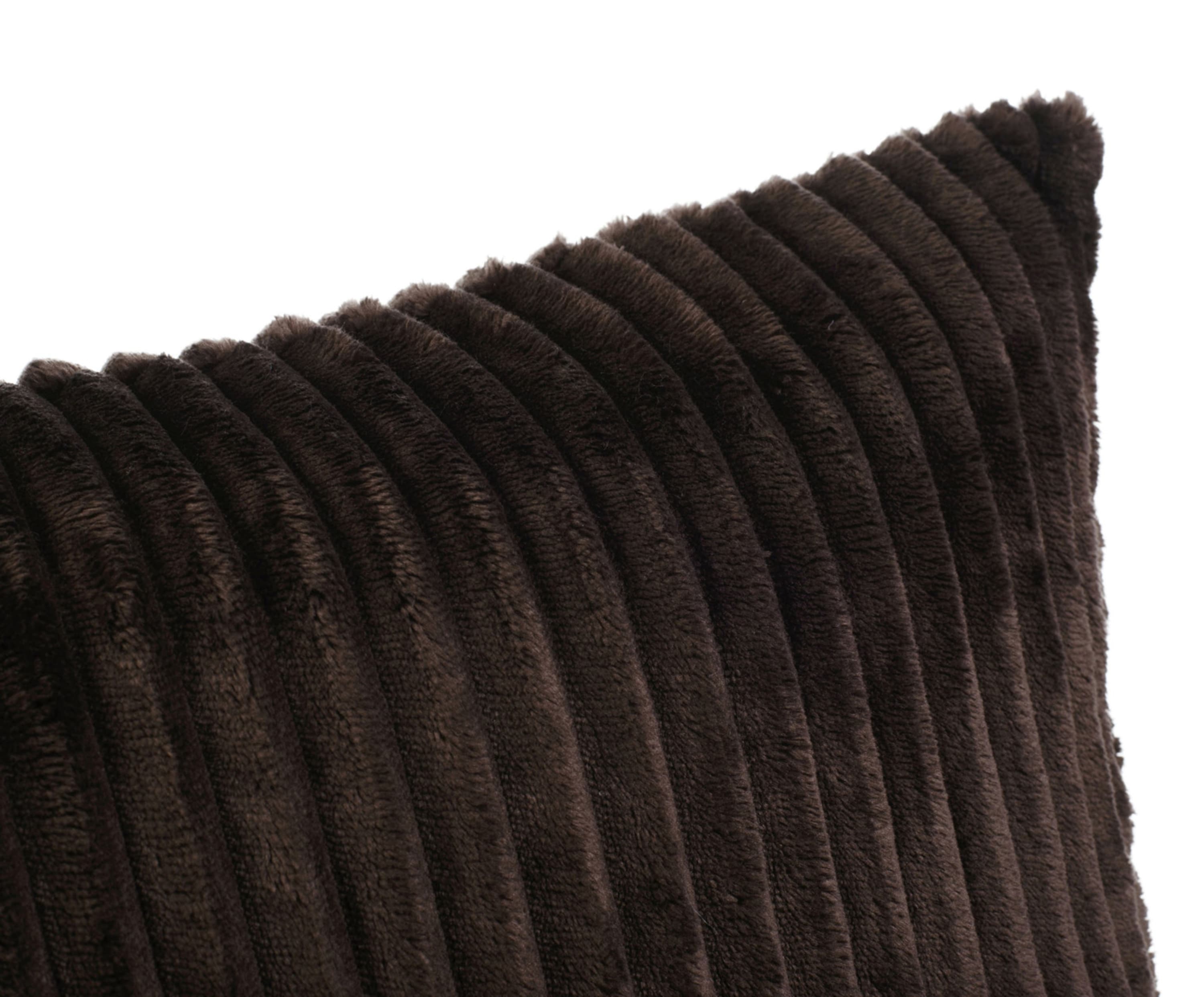 Pillows (stuffed) Cord Optik 50x50 dark brown