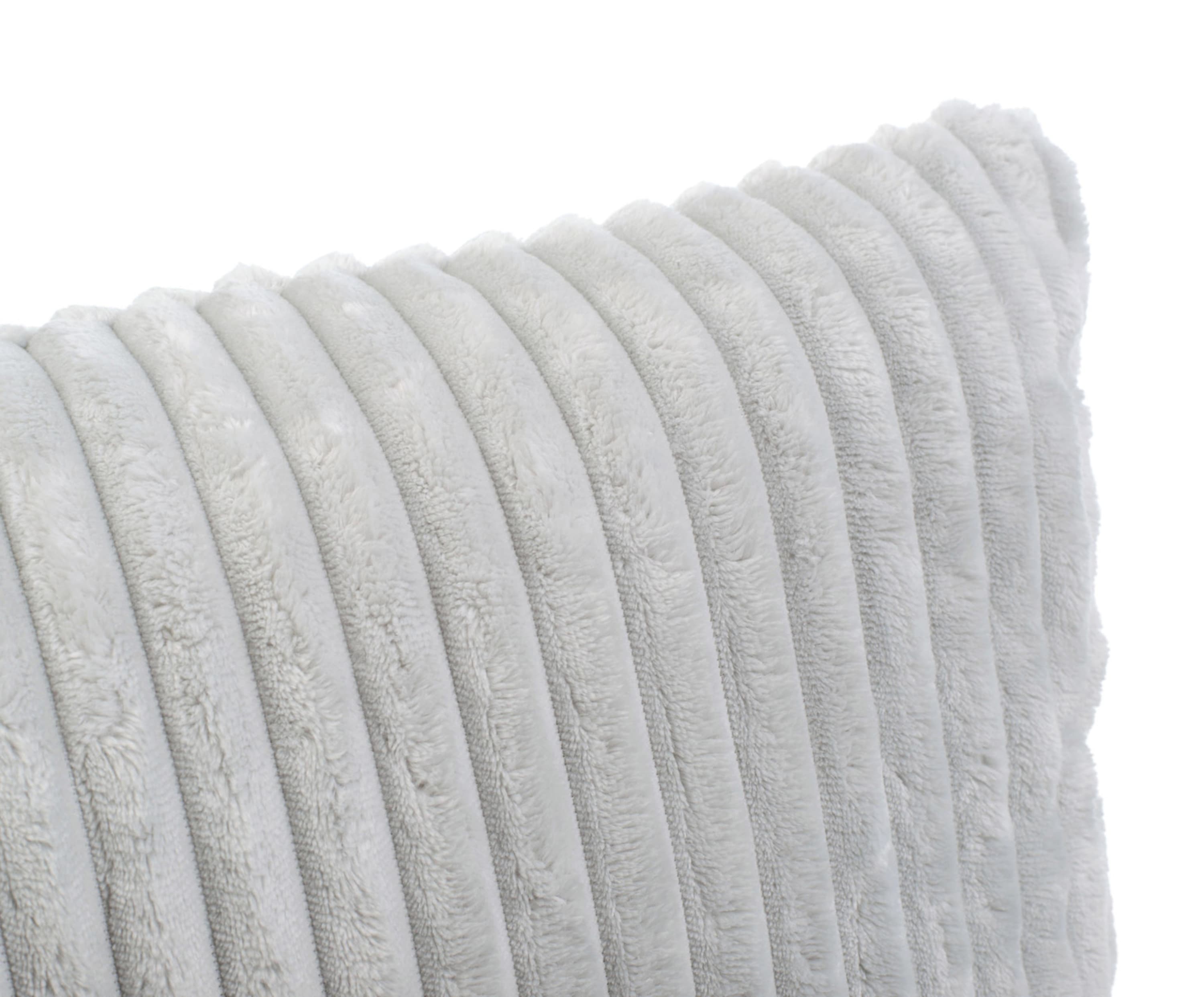 Pillows (stuffed) Cord Optik 50x50 silver