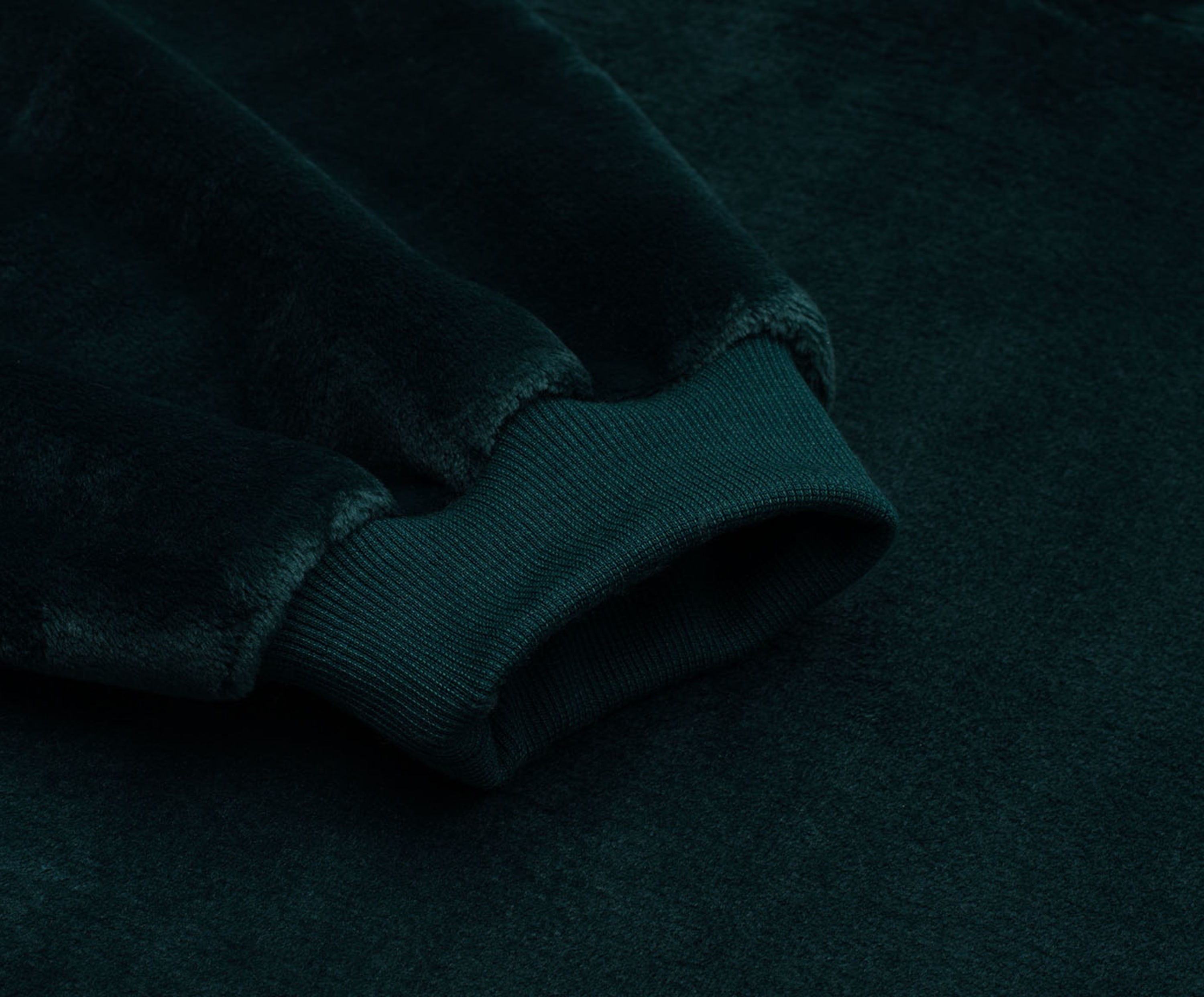 Hoodie blanket with hood dark green